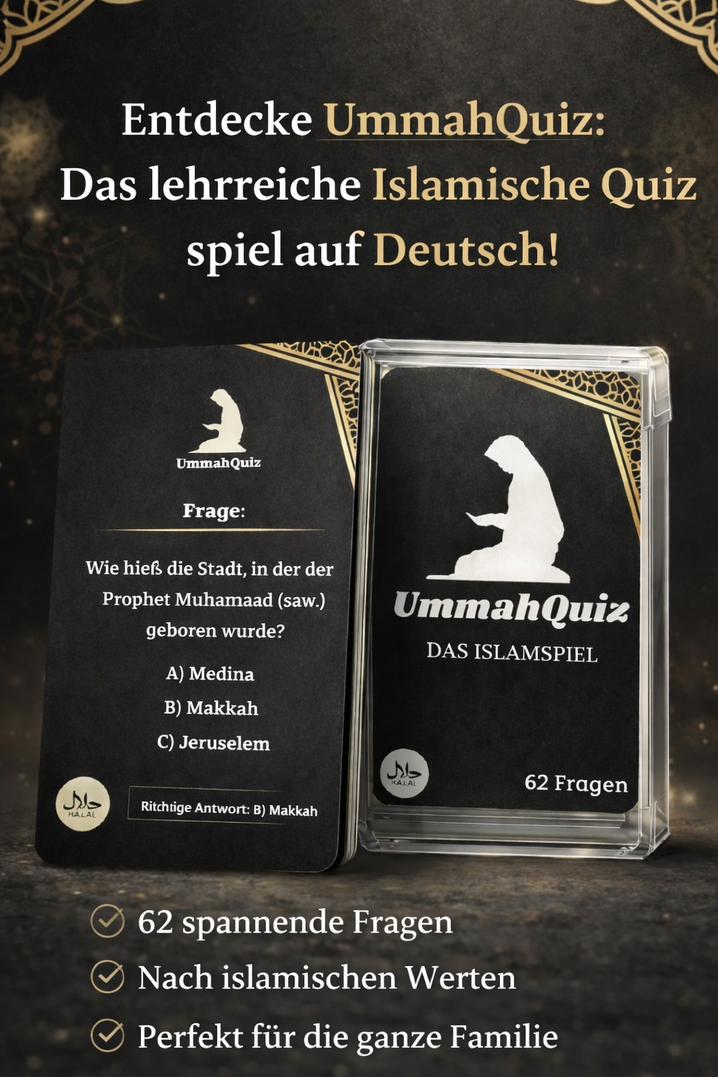 UmmahQuiz - Das Spiel für Muslime